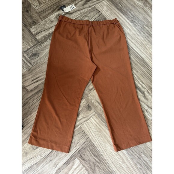 Worthington Women’s Ultra Stretch Ponte Pant in Tortoise Brown - Size XXL - Picture 6 of 9